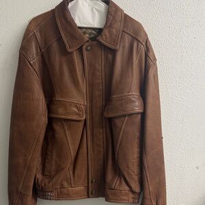 Cole brook leather jacket